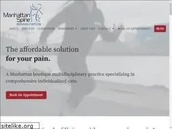 Sites similar to manhattanspinerehab.com