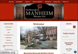 Sites similar to manheimboro.org