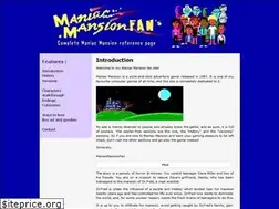 Sites similar to maniacmansionfan.50webs.com