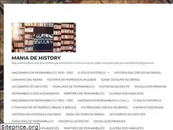 Sites similar to maniadehistoria.wordpress.com