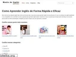 Sites similar to maniadeingles.com.br