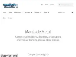 Sites similar to maniademetal.com.br
