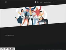 Sites similar to maniakescape.fr