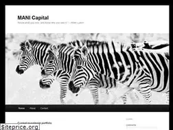 Sites similar to manicapital.com
