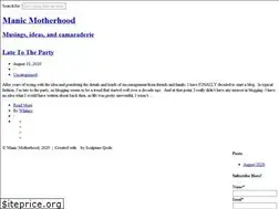 Sites similar to manicmotherhood.net