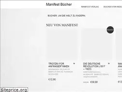 Sites similar to manifest-buecher.de