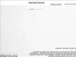 Sites similar to manifest-verlag.de