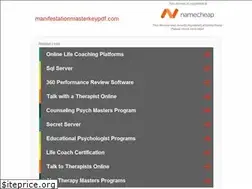 Sites similar to manifestationmasterkeypdf.com