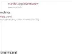 Sites similar to manifestinglovemoney.com