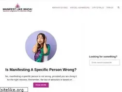 Sites similar to manifestlikewhoa.com