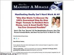 Sites similar to manifestmiracle.com