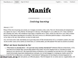 Sites similar to manifesto15.org