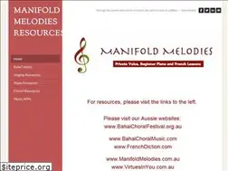 Sites similar to manifoldmelodies.com