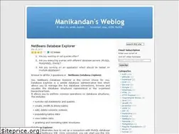 Sites similar to manikandanmv.wordpress.com