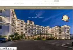 Sites similar to manila-hotel.com.ph