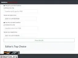 Sites similar to manilarentacar.org