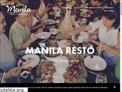 Sites similar to manilaresto.com