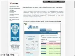Sites similar to manin.ru