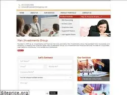 Sites similar to maninvestmentsgroup.com
