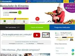 Sites similar to manipulador-de-alimentos.com