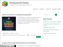 Sites similar to manipulandodados.com.br