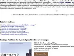 Sites similar to manischdepressiv.net
