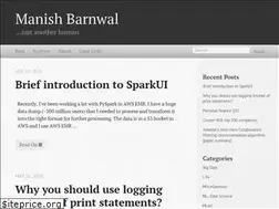 Sites similar to manishbarnwal.com