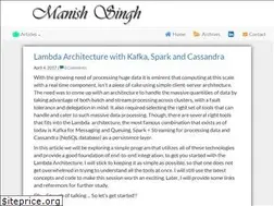 Sites similar to manishsingh.net