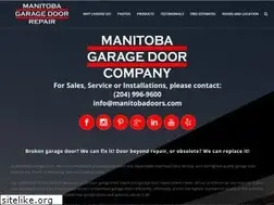 Sites similar to manitobadoors.com