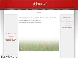 Sites similar to manivel.be