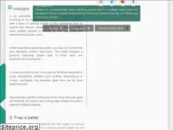 Sites similar to manjaro.org