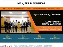 Sites similar to manjeetmadhukar.com