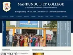 Sites similar to mankundubedcollege.org
