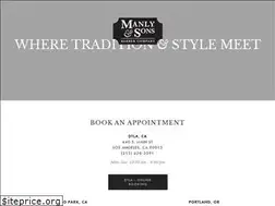 Sites similar to manlyandsons.com