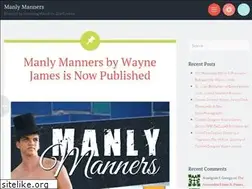 Sites similar to manlymanners.wordpress.com