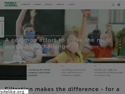 Sites similar to mann-hummel.com