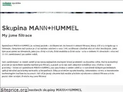 Sites similar to mann-hummel.cz