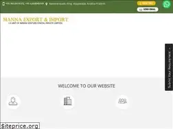 Sites similar to manna-export.com