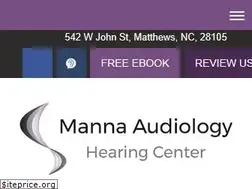 Sites similar to mannaaudiology.org