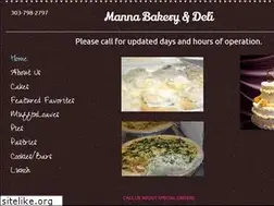 Sites similar to mannabakerydeli.com