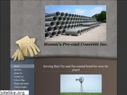 Sites similar to mannaprecastconcrete.com
