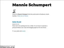 Sites similar to mannieschumpert.com