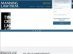 Sites similar to manninglaw.com