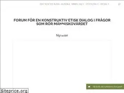 Sites similar to manniskovarde.se