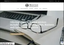 Sites similar to mannlaw.ca