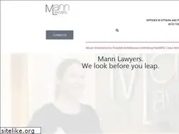 Sites similar to mannlawyers.com
