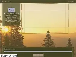 Sites similar to mannslonakerfuneralhome.com