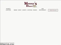 Sites similar to mannysdiners.com