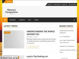 Sites similar to mannysperspective.com