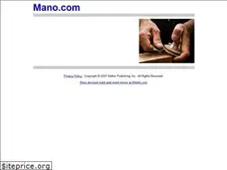Sites similar to mano.com